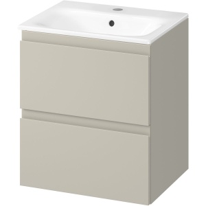 SET C470 Mobilier suspendat Cersanit MODUO cu lavoar slim 50 cm,chasmir