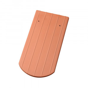 Tigla ceramica Tondach Solzi Clasic Sibiu 18 x 38 cm, natur