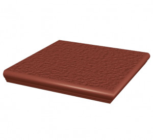 Treapta Klinker colt Paradyz Natural rosa Kapinos stopnica narozna Duro 33x33 cm