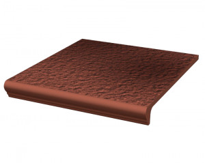 Treapta Klinker Paradyz Cloud rosa Duro Kapinos stopnica prosta 30x33 cm