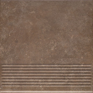 Treapta Klinker Paradyz Ilario brown stopnica prosta 30x30 cm - Img 3