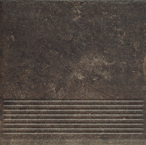 Treapta Klinker Paradyz Scandiano brown stopnica prosta 30x30 cm - Img 2