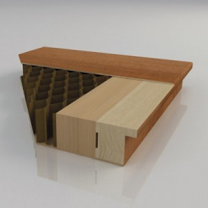 Usa interior Classen Natura HR 1, cpl, stejar grigio - Img 3