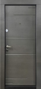 Usa metalica apartament BC 222 bicolora (spate alb), 86x202 cm