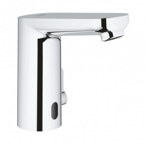 Baterie electronica lavoar Grohe Eurosmart Cosmopolitan E New, alimentare la retea si mixaj aparent