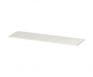 Blat pentru mobilier Cersanit Larga 160 cm, alb marmura