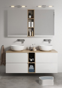Blat pentru mobilier Cersanit Moduo 140 cm, stejar - Img 2