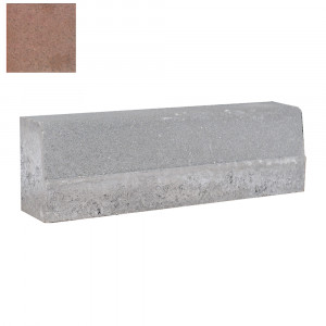Bordura Semmelrock tesita 50x10x15 cm, brun