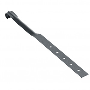 Brida jgheab pentru sistem pluvial Bilka, metalic, D 125 mm, gri grafit (RAL 7024), mat
