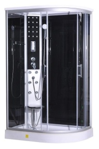 Cabina cu hidromasaj Sanotechnik Quick Line Vario CL120, 80x120 cm, stanga