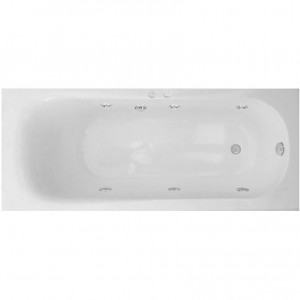 Cada baie hidromasaj Hidro Belform Blanca, acril, 170x70 cm