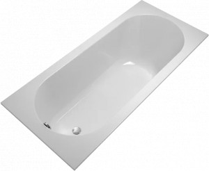 Cada baie rectangulara Villeroy&Boch Oberon, quaryl, 170x75 cm - Img 3