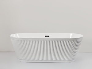 Cada freestanding Sanotechnik Tivoli, acril, 170x75 cm, riflaj alb lucios