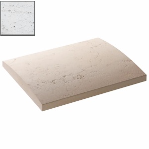 Capac interval gard Star Stone Roma Royal, 50x40x5 cm, silver