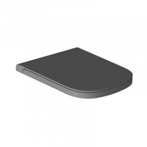 Capac wc Hatria Next, soft - close, antracit mat