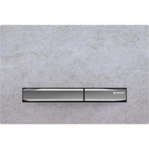 CLAPETA ACTIONARE REZERVOR INCASTRAT SIGMA 50 ASPECT BETON CU BUTOANE CROM - Img 3