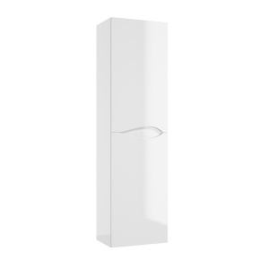 COLOANA MOBILIER MURCIA, 41X29.8X150 CM, 2 USI REVERSIBILE SOFT-CLOSE, ALB LUCIOS - Img 3