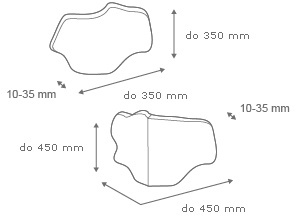 Coltar piatra decorativa interior/exterior cu rost Stegu Jura1 (0.5 m²/cutie, 1.8 ml) - Img 3