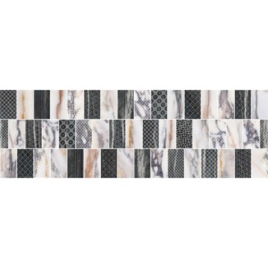 Decor Kai Ceramics Monet Mix White 24.4 x 74.4 cm