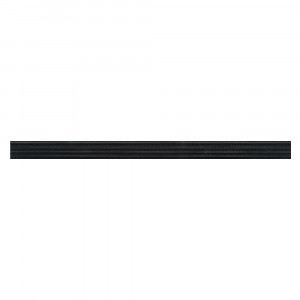 Decor Tubadzin Horizon 5.5x89.8 cm, black