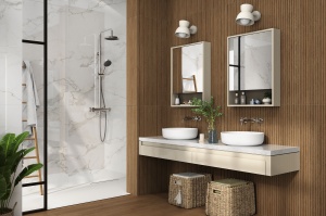 Faianta Emigres Timber Panel Natural rectificata mata 40x120cm - Img 2