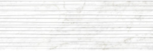 Faianta Kai Bianco Lines 25.5x75.5 cm, white - Img 7