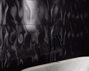 Faianta Paradyz Night Queen 39.8x119.8 cm, black - Img 3