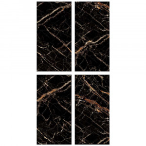 Gresie Clonic black 60x120 cm, lucioasa - Img 2