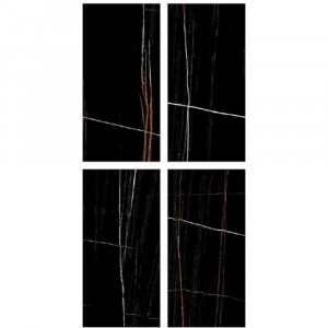 Gresie Jeff Lewis 60x120 cm, black - Img 2