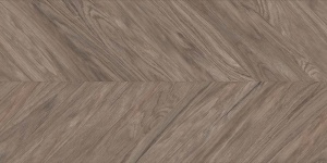Gresie portelanata Kai Tilia Chevron 60x120 cm, brown