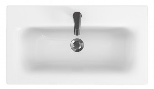 Lavoar incastrat pt. mobilier Cersanit Moduo, 80x44 cm - Img 2