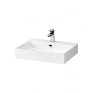 Lavoar pentru mobilier Cersanit Virgo simetric 60 cm, alb - Img 2