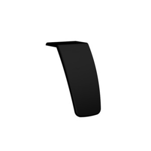 Maner mobilier Oristo Siena, negru mat - Img 2