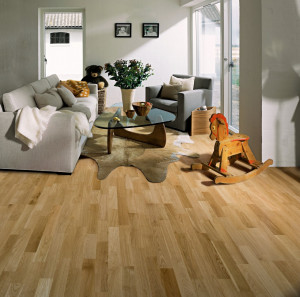 Parchet triplustratificat Karelia Oak Helsinki matt 3 strip - Img 2