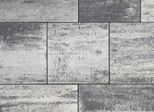 Pavaj rezidential Viastein Sempre Grando multiformat 6 cm, graphite - Img 1