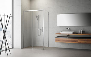 Perete lateral cabina dus Radaway Idea S1 100 cm, montaj dreapta - Img 2