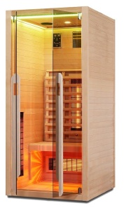 Sauna uscata Sanotechnik Ruby, 1 persoana, 90x100x195 cm - Img 6