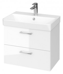 SET B279 Mobilier suspendat cu lavoar Cersanit Lara Mille Slim, 60 cm, alb