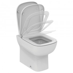 Set vas wc pe pardoseala Ideal Standard Esedra BTW cu capac duroplast - Img 3