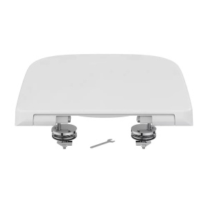 Set vas WC stativ Ideal Standard i.life S Compact rimless cu rezervor pe colt si capac inchidere normala, alb lucios - Img 2