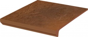 Treapta Klinker Paradyz Semir beige Kapinos stopnica prosta 30x33 cm