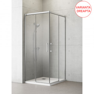 Usa de dus glisanta Radaway Idea KDD 90 R, dreapta