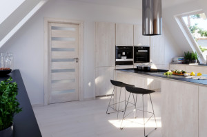 Usa interior Porta Verte HOME D.7, Portasynchro 3D, Pin norvegian - Img 2
