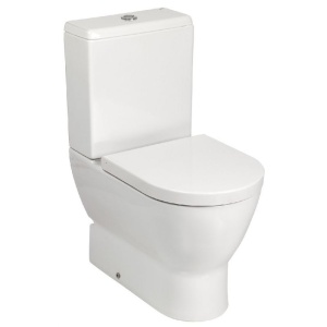 Vas WC Emma rounded BTW compact alb  - Img 3