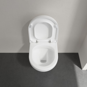 Vas wc suspendat Compact Villeroy&Boch Architectura, Direct Flush, capac soft-close, 35x48 cm, alb - Img 6