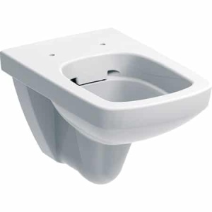 VAS WC SUSPENDAT SELNOVA SQUARE RIMFREE ALB - Img 5