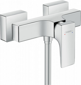Baterie dus Hansgrohe Metropol, crom