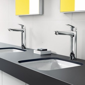 Baterie inalta lavoar Hansgrohe Logis 190 cu ventil pop-up, crom lucios - Img 10