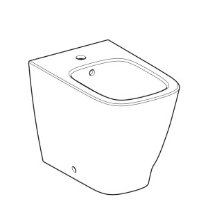 BIDEU BTW SMYLE SQUARE RIMFREE CU FIXARE ASCUNSA - Img 2