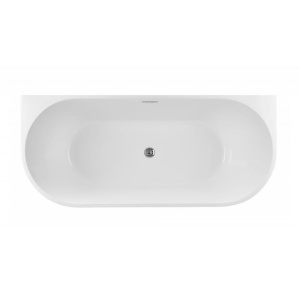 Cada baie freestanding, lipita de perete, 150 x 75 cm, Foglia Mara - Img 5